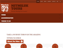 Tablet Screenshot of nitmiluktours.com.au
